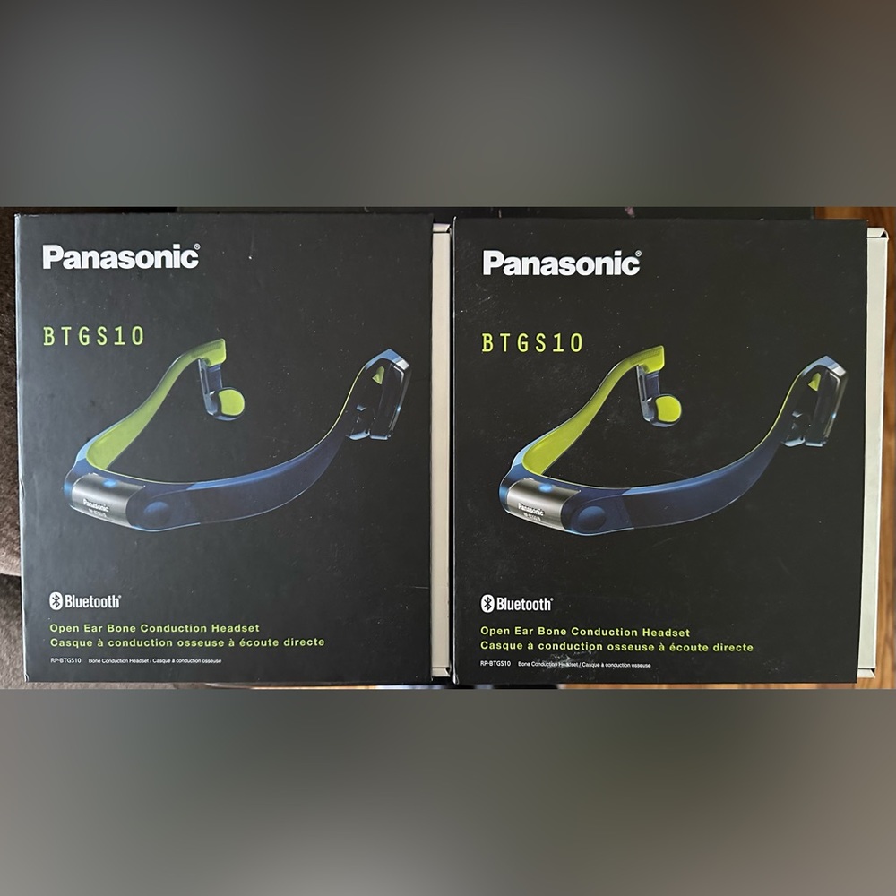 Panasonic BTGS10 Bone Conduction Headsets